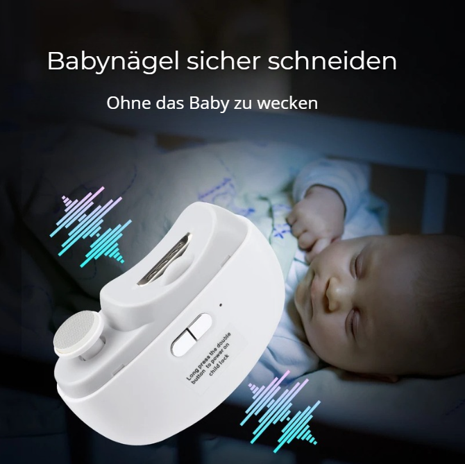 Elektrischer Nagelknipser 3-in-1 – Schneiden, Feilen & Polieren in einem Gerät